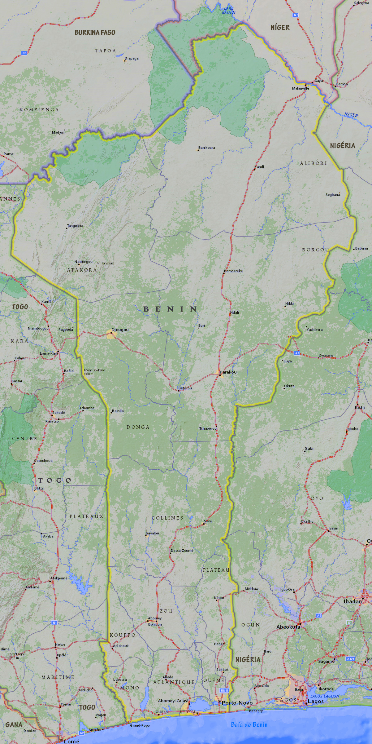 Mapa fisico