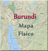 Burundi mapa fisico
