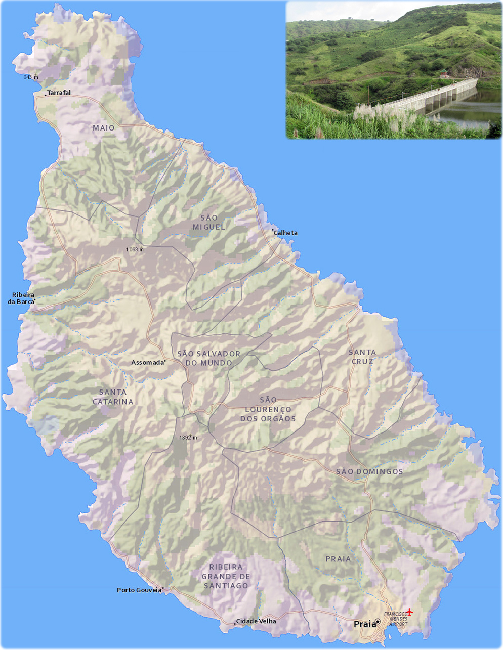 Mapa Santiago