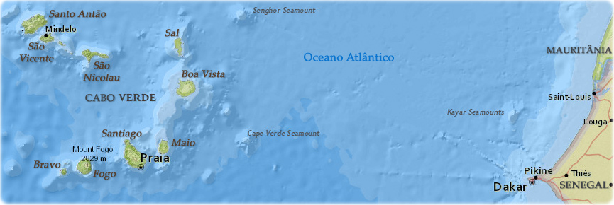 Mapas Cabo Verde