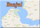 Banjul mapa