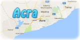 Mapa Acra