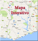 Mapa Gana