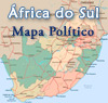 Africa do Sul mapa