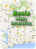 Binin mapa geografico