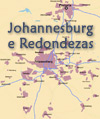 Gauteng mapa