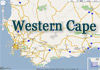Western Cape mapa