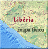 Liberia mapa