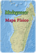 Mapa Madagascar