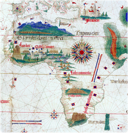 Mapa historico portugues