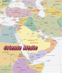 Mapa Oriente Medio
