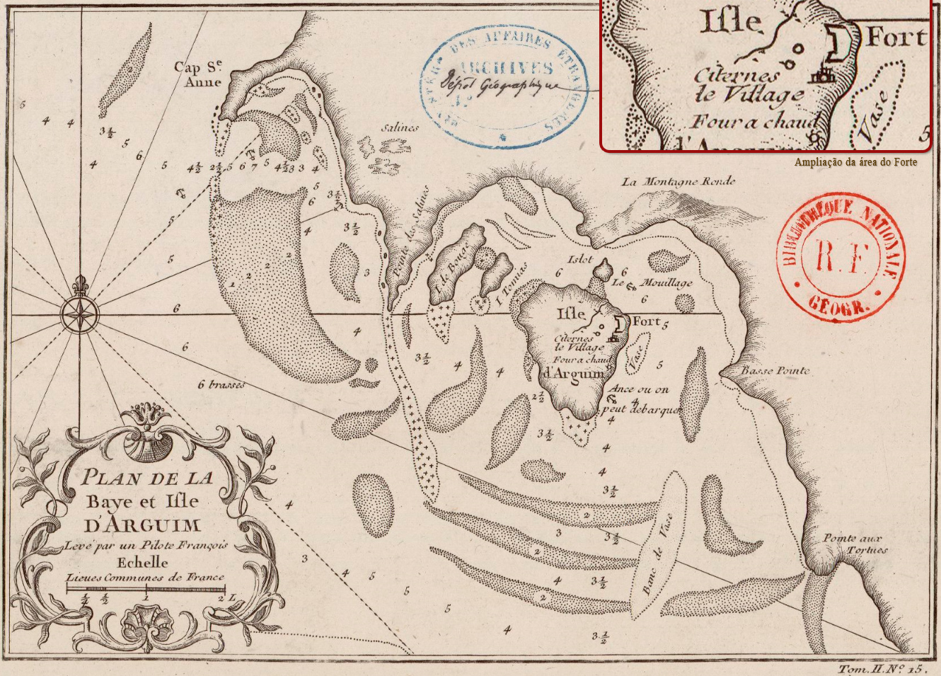 Mapa Golfo Arguim