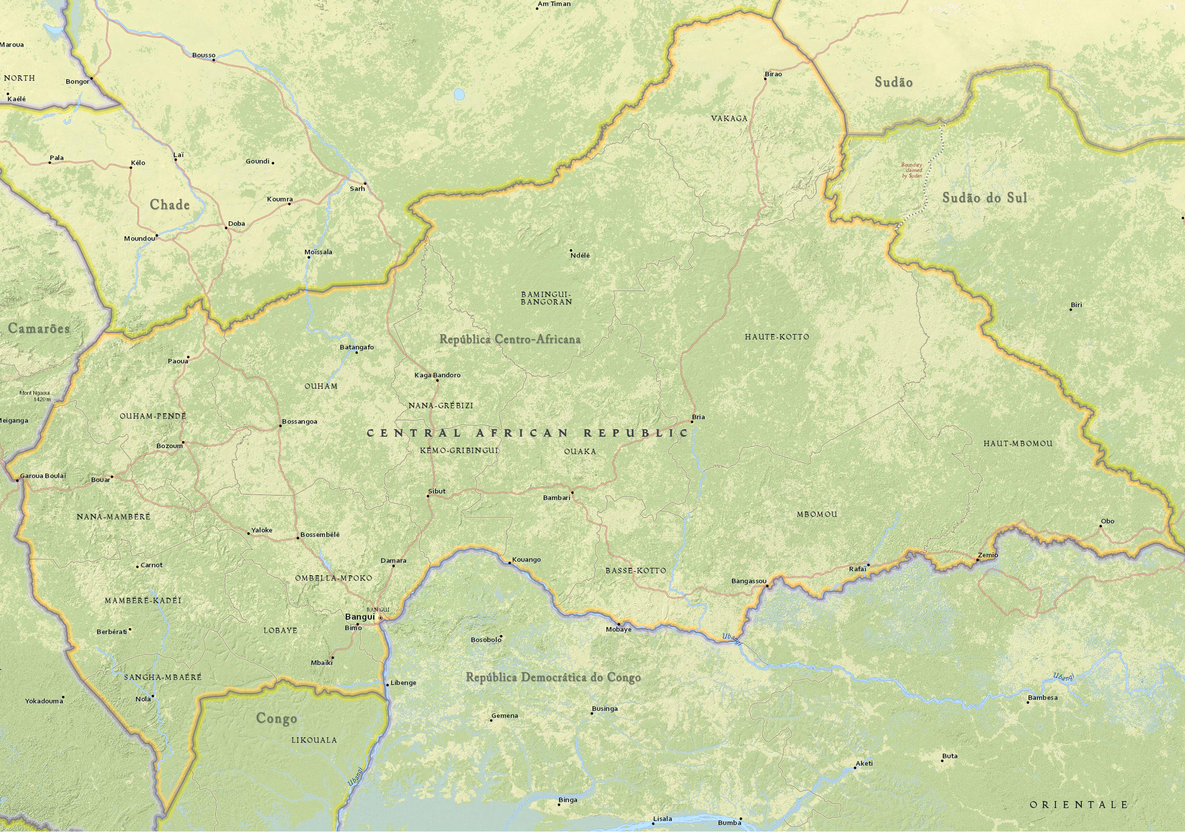 Mapa fisico