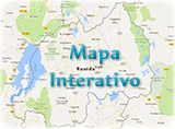 Mapa Ruanda