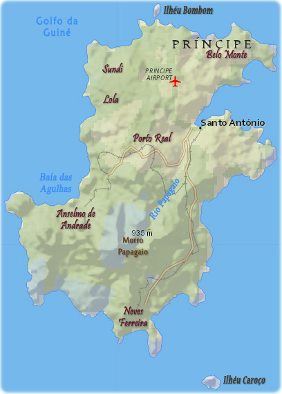 Mapa Principe