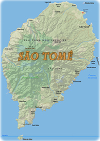 Mapa São Tome