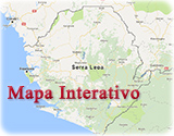 Serra Leoa Mapa