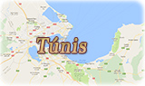 Mapa Tunis